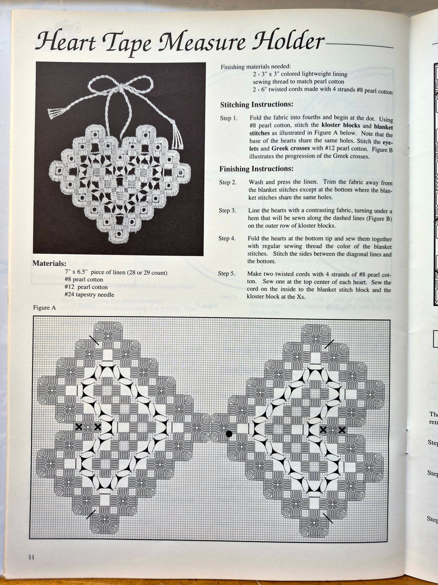 Hardanger Stitcher's Treasures von Janice Love (Sehr gut, 1991, Brosch., 14 S., Love 'N Stitches)