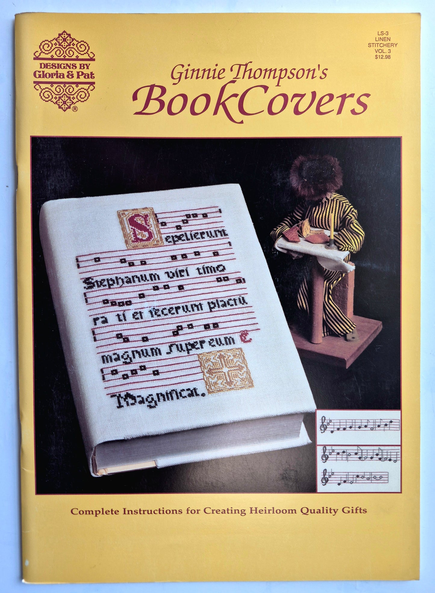 Ginnie Thompson's BookCovers by Gloria & Pat (Sehr gut, 1993, Taschenbuch, 63 Seiten, Designs von Gloria & Pat)
