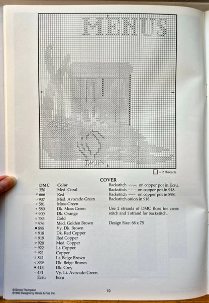 Ginnie Thompson's BookCovers by Gloria & Pat (Sehr gut, 1993, Taschenbuch, 63 Seiten, Designs von Gloria & Pat)