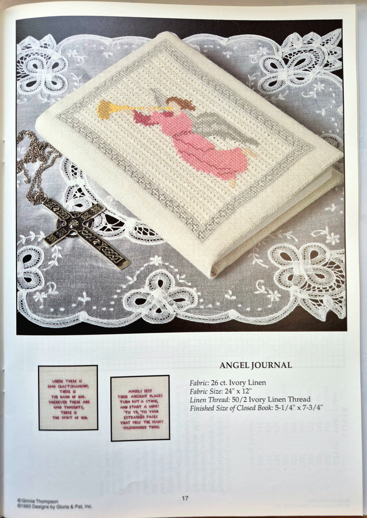 Ginnie Thompson's BookCovers by Gloria & Pat (Sehr gut, 1993, Taschenbuch, 63 Seiten, Designs von Gloria & Pat)