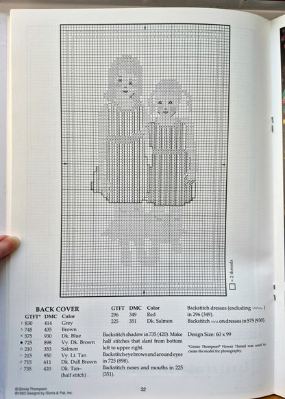 Ginnie Thompson's BookCovers by Gloria & Pat (Sehr gut, 1993, Taschenbuch, 63 Seiten, Designs von Gloria & Pat)