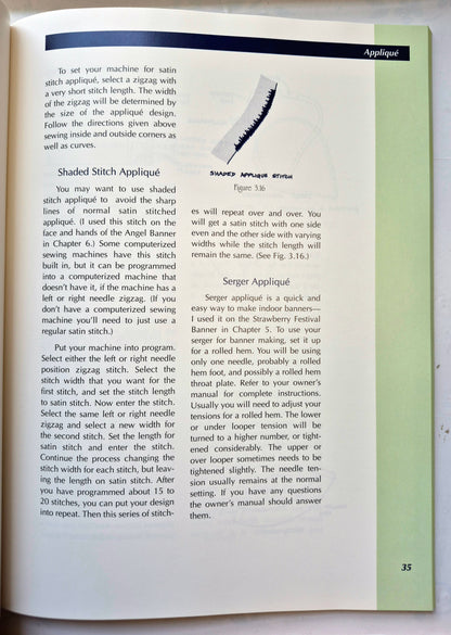 The Banner Book von Ruth Ann Lowery (Sehr gut, 1995, Pbk, 100 S., Chilton Book)