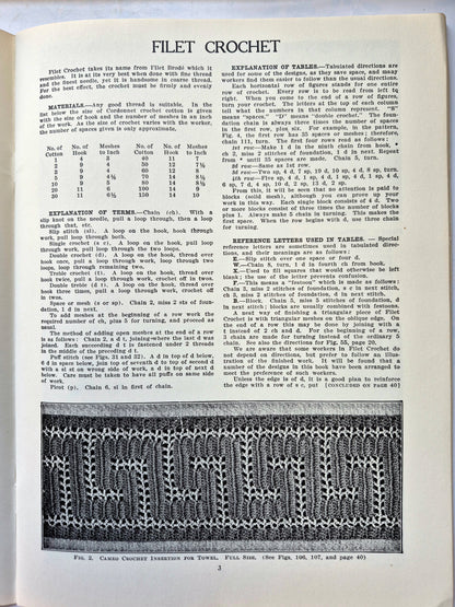 Filet Crochet: Projects and Charted Designs by Mrs. F.W. Kettelle (Sehr gut, 1979, Taschenbuch, 48 Seiten, Dover)