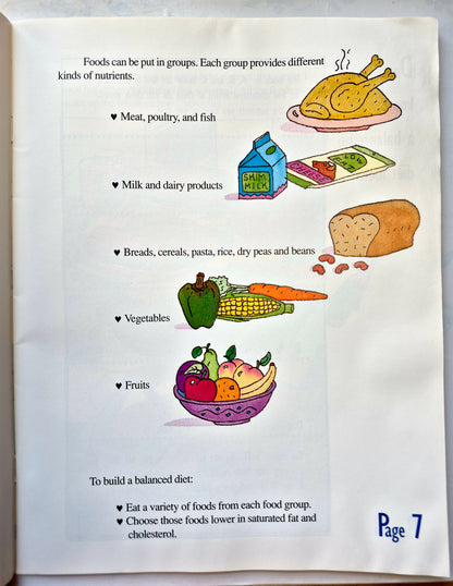 Essen mit Bedacht für das Herz 7- bis 10-Jährige (Gut, Pbk, 36 S., National Institutes of Health)