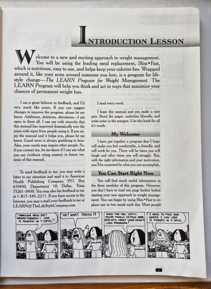Das LEARN-Programm zum Gewichtsmanagement Modul Eins von Kelly D. Brownell (Sehr gut, 2000, Pbk, 138 S., American Health Pub.)