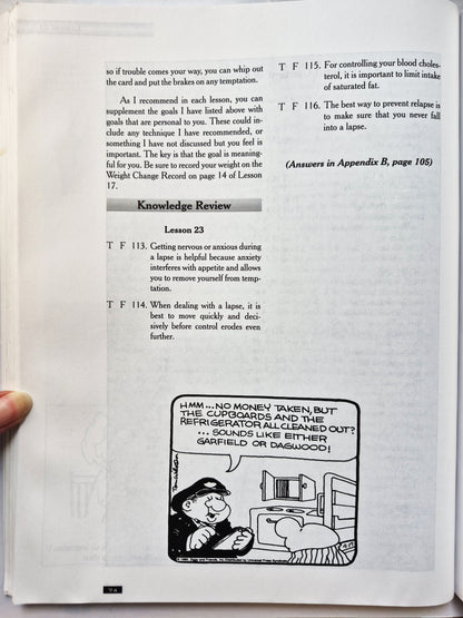 The LEARN-Programm zur Gewichtskontrolle Modul Drei von Kelly D. Brownell (Sehr gut, 2000, Pbk, 122 S., American Health Pub.)