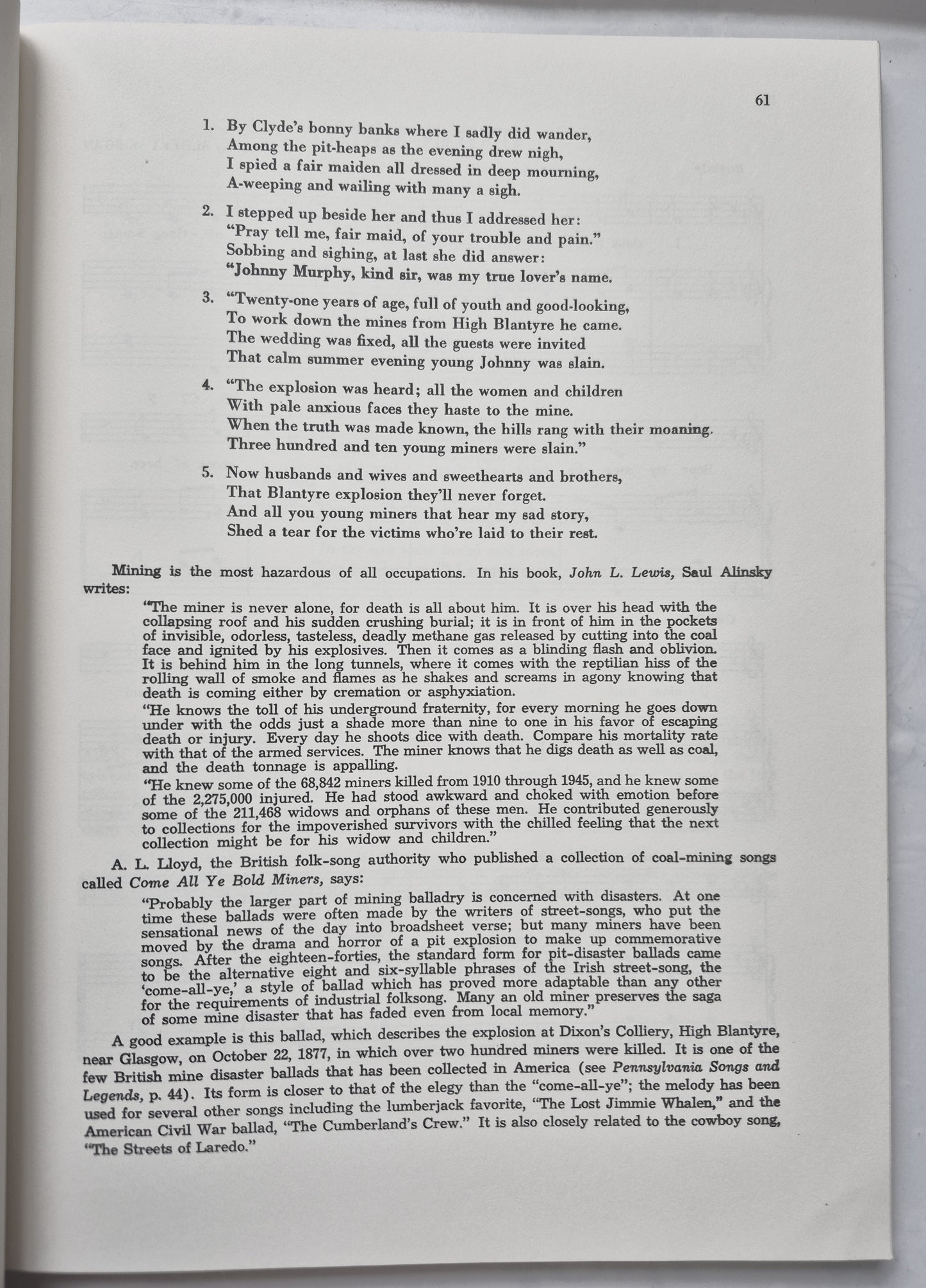 Songs of Work and Protest: 100 Favorite Songs of American Workers von Edith Fowke; Joe Glazer (Gut, 1973, Taschenbuch, 209 Seiten, Dover)