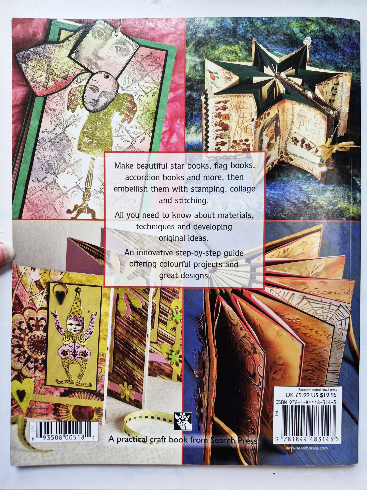 Handmade Decorative Books von Sue Roddis (Sehr gut, 2009, Broschiert, 80 Seiten, Search Press)
