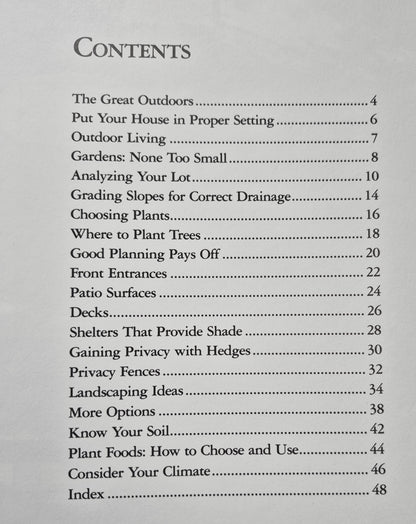 Better Homes and Gardens Landscaping and Outdoor Living Herausgeber Gerald Knox (Sehr gut, 1989, Taschenbuch, 48 S.)