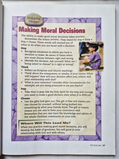 Walking by Faith 4 Christian Morality von Terry Odien, Michael Place; Addie Walker (Sehr gut, 1997, Pbk, 240 Seiten, Harcourt Religion Pub.)