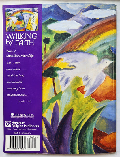Walking by Faith 4 Christian Morality von Terry Odien, Michael Place; Addie Walker (Sehr gut, 1997, Pbk, 240 Seiten, Harcourt Religion Pub.)