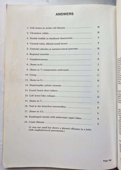 Exercises in Diagnostic Radiology 5: Pediatrics von Richard M. Heller; Lucy F. Squire (Sehr gut, 973, Pbk,