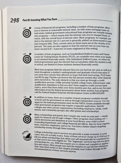 Geld für Dummies von Eric Tyson (Sehr gut, 1994, Pbk, 412 S., IDG Books)