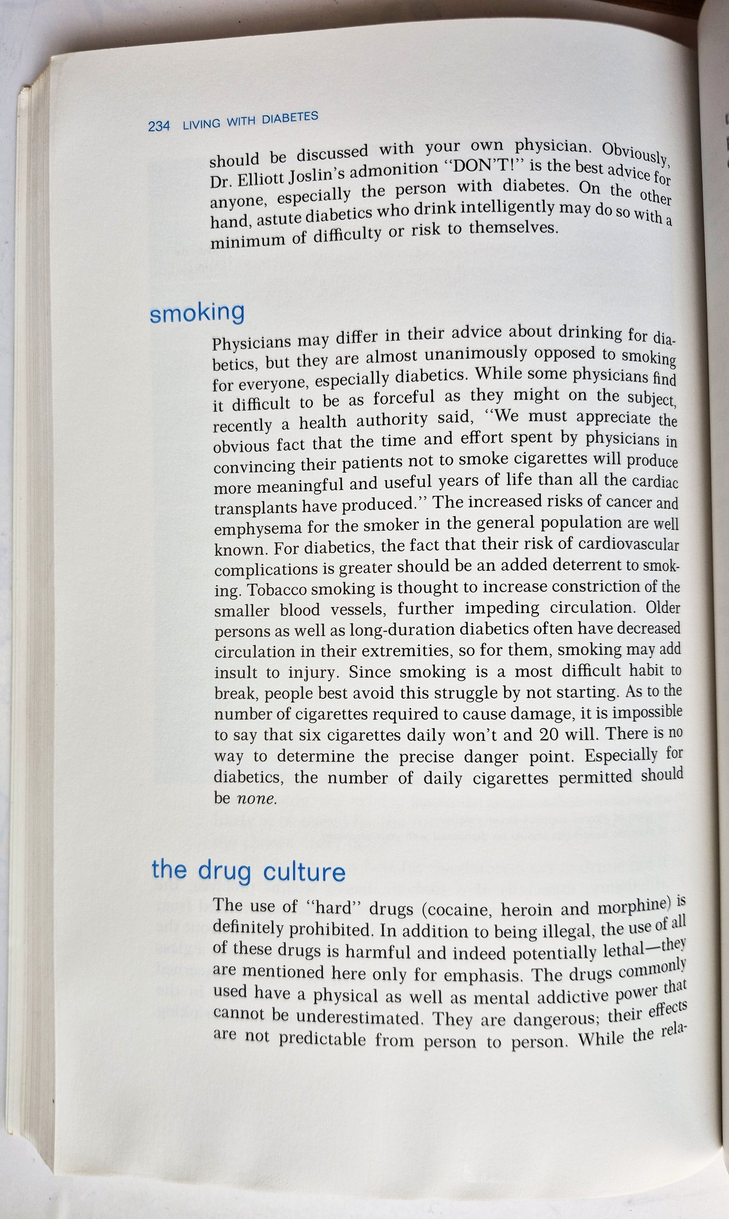 Joslin Diabetes Manual 11. Aufl. Hrsg. Leo P. Krall (Sehr gut, Taschenbuch, 324 Seiten, Lea & Febiger)