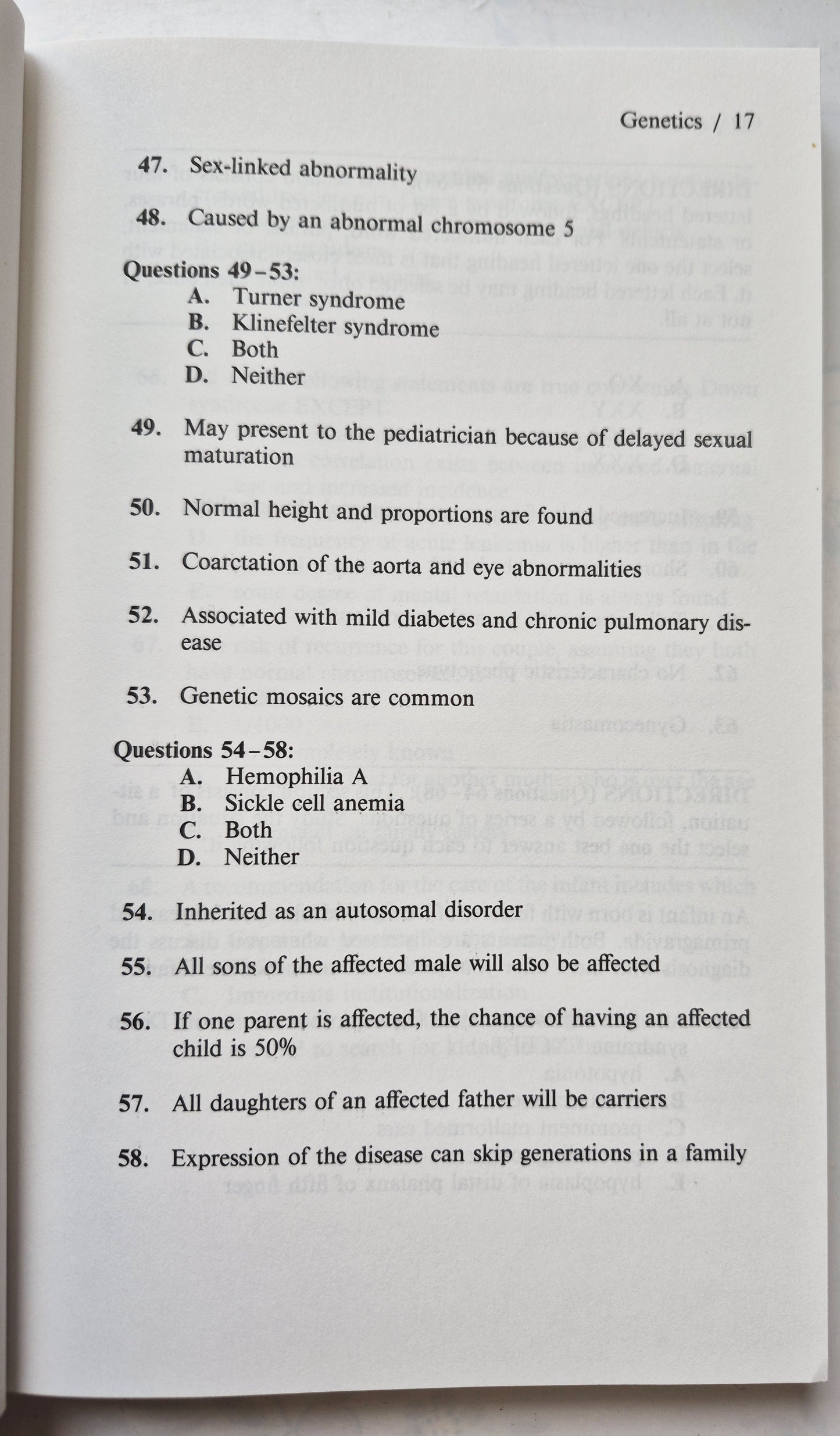 Pediatrics: 700 Questions and Answers 8th Ed.by Victor A. LaCerva (Very good, 1990, Pbk, 249 pgs, Medical Examination Pub.)