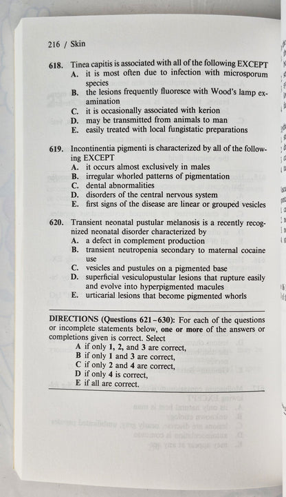 Pediatrics: 700 Questions and Answers 8th Ed.by Victor A. LaCerva (Very good, 1990, Pbk, 249 pgs, Medical Examination Pub.)