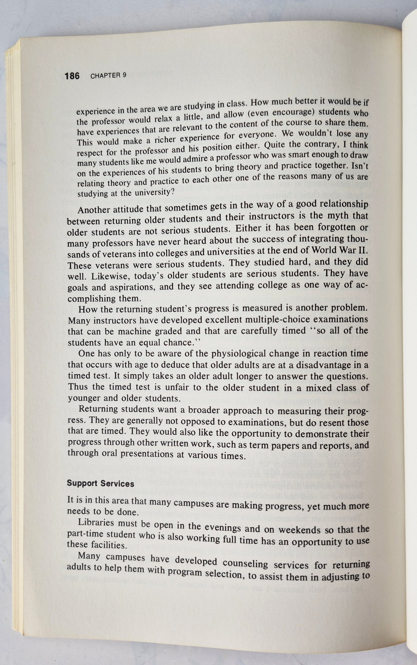 Lerntechniken für Erwachsene, die in die Schule zurückkehren von Jerold W. Apps (Gut, 1982, Taschenbuch, 200 Seiten, McGraw Hill Inc.)