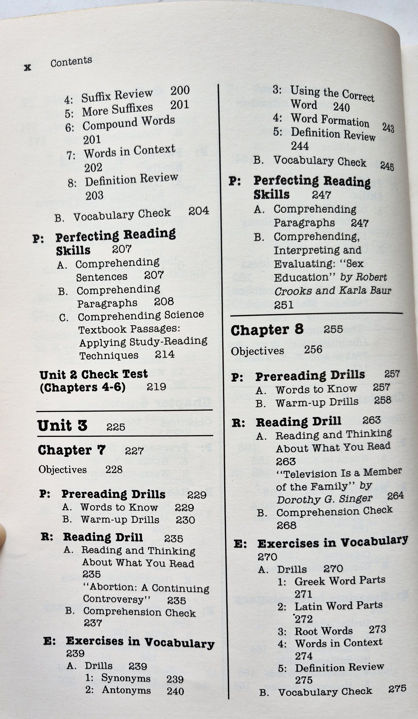 Prep for Better Reading 2nd Ed. von W. Royce Adams (Gut, 1984, TB, 369 S., CBS College Pub.)