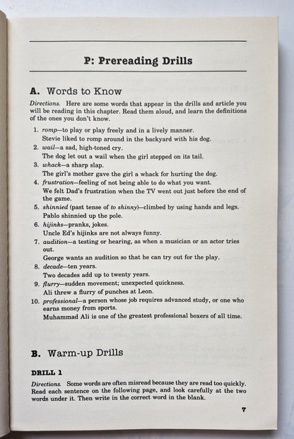Prep for Better Reading 2nd Ed. von W. Royce Adams (Gut, 1984, TB, 369 S., CBS College Pub.)