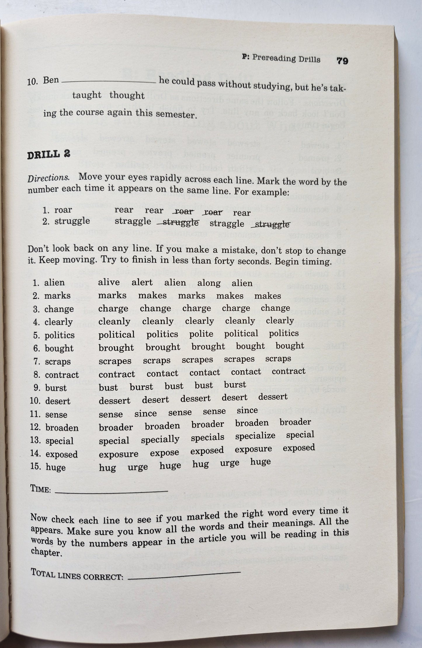 Prep for Better Reading 2nd Ed. von W. Royce Adams (Gut, 1984, TB, 369 S., CBS College Pub.)