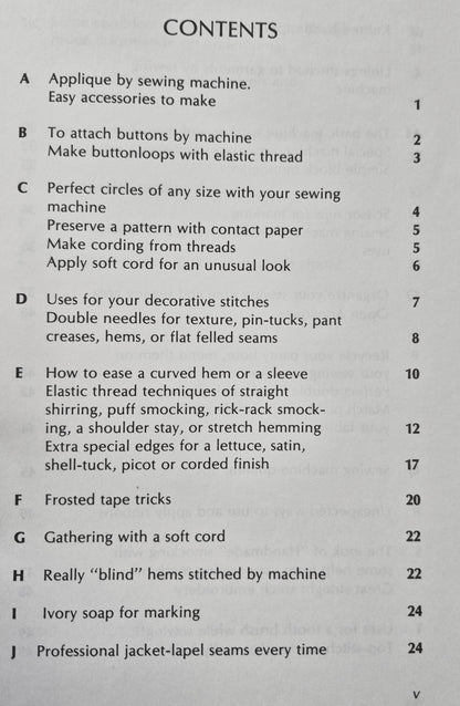 Sewing Specialtities von Irene M. James (Sehr gut, 1982, TB, 58 S., IM James Enterprises)