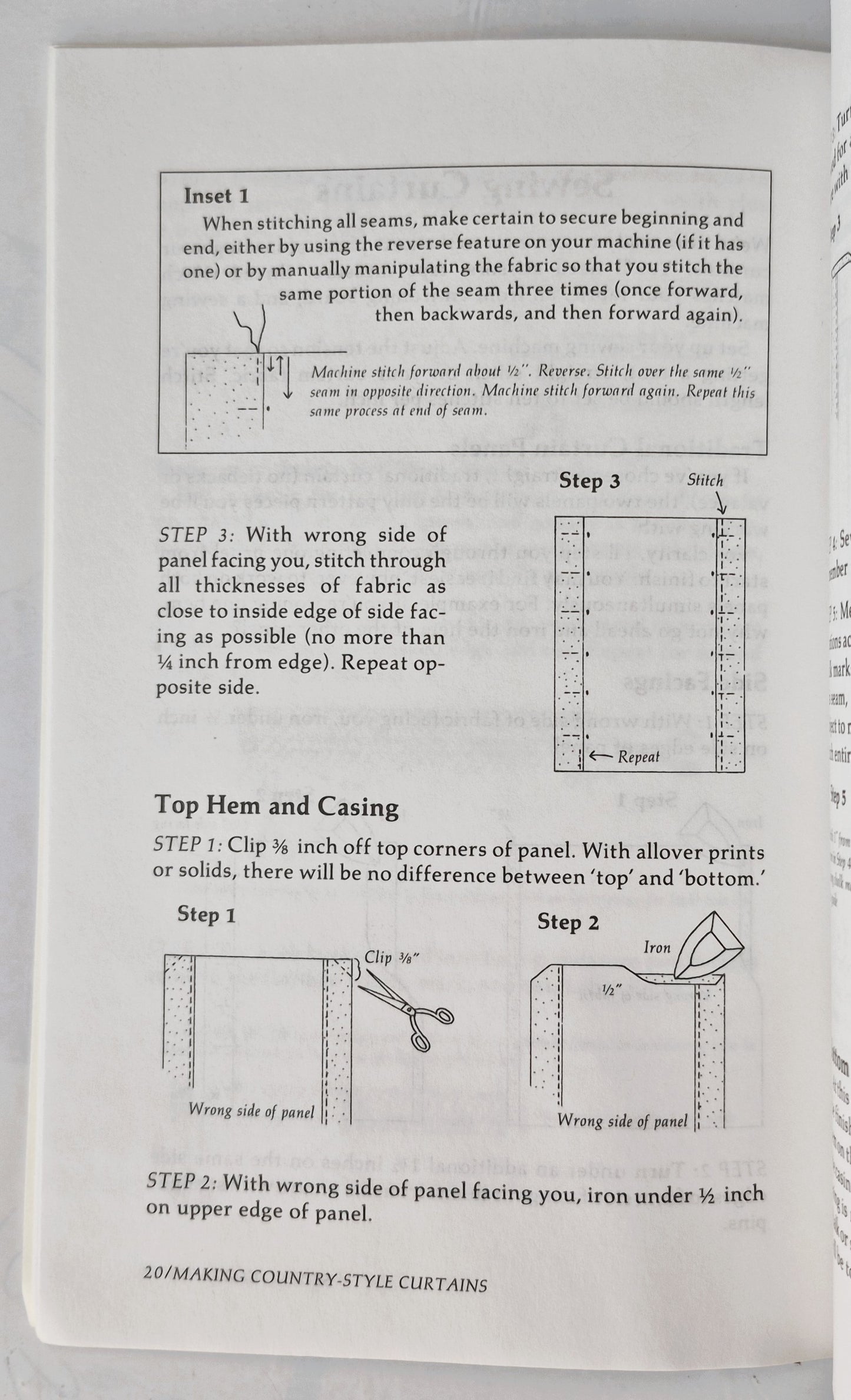 Making Country-Style Curtains von Barbara F. Casey (Sehr gut, 1987, Pbk, 32 S., Story Books)