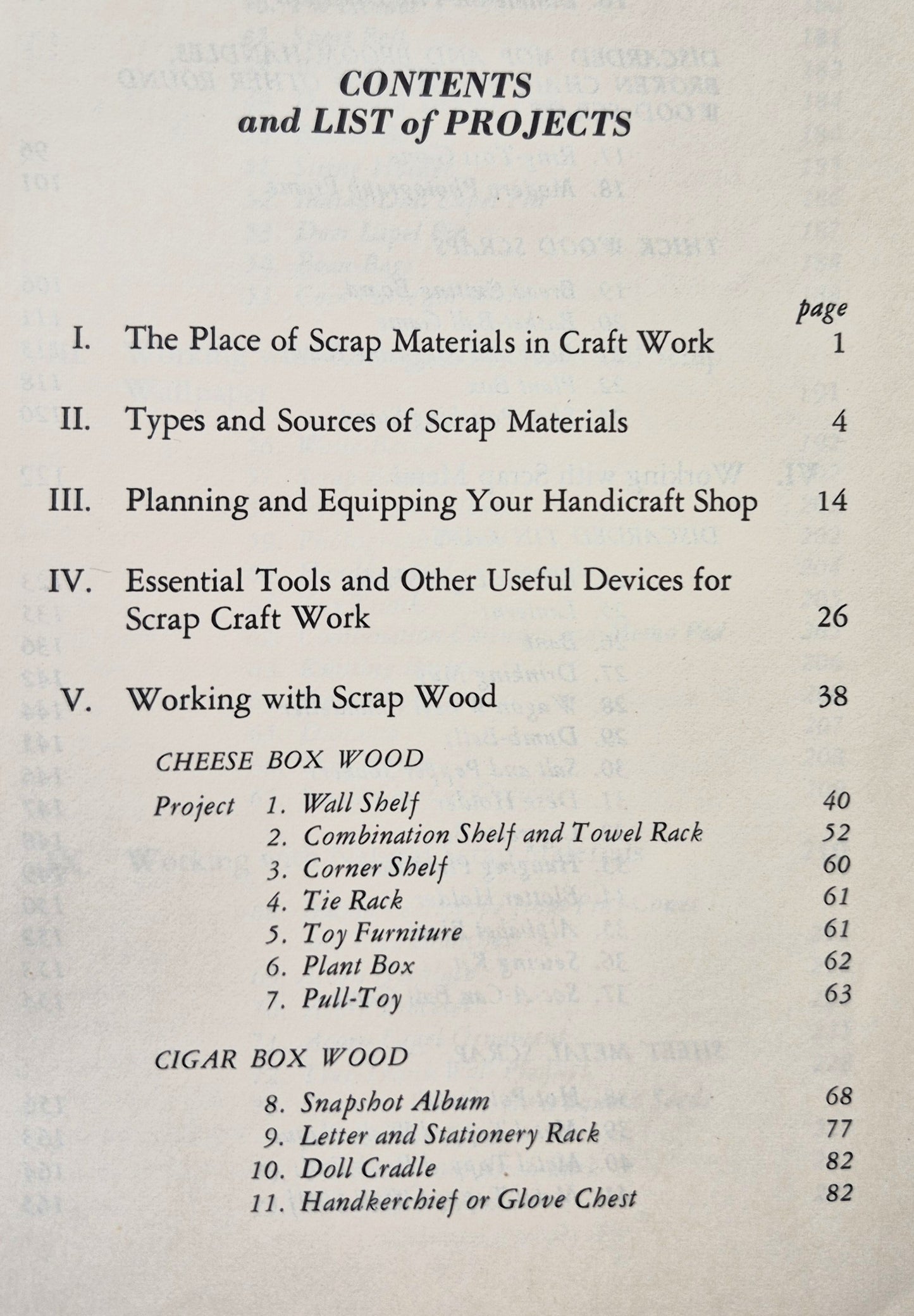 Scrap Craft 105 Projekte von Michael C. Dank (Gut, 1969, Pb., 376 S., Dover)