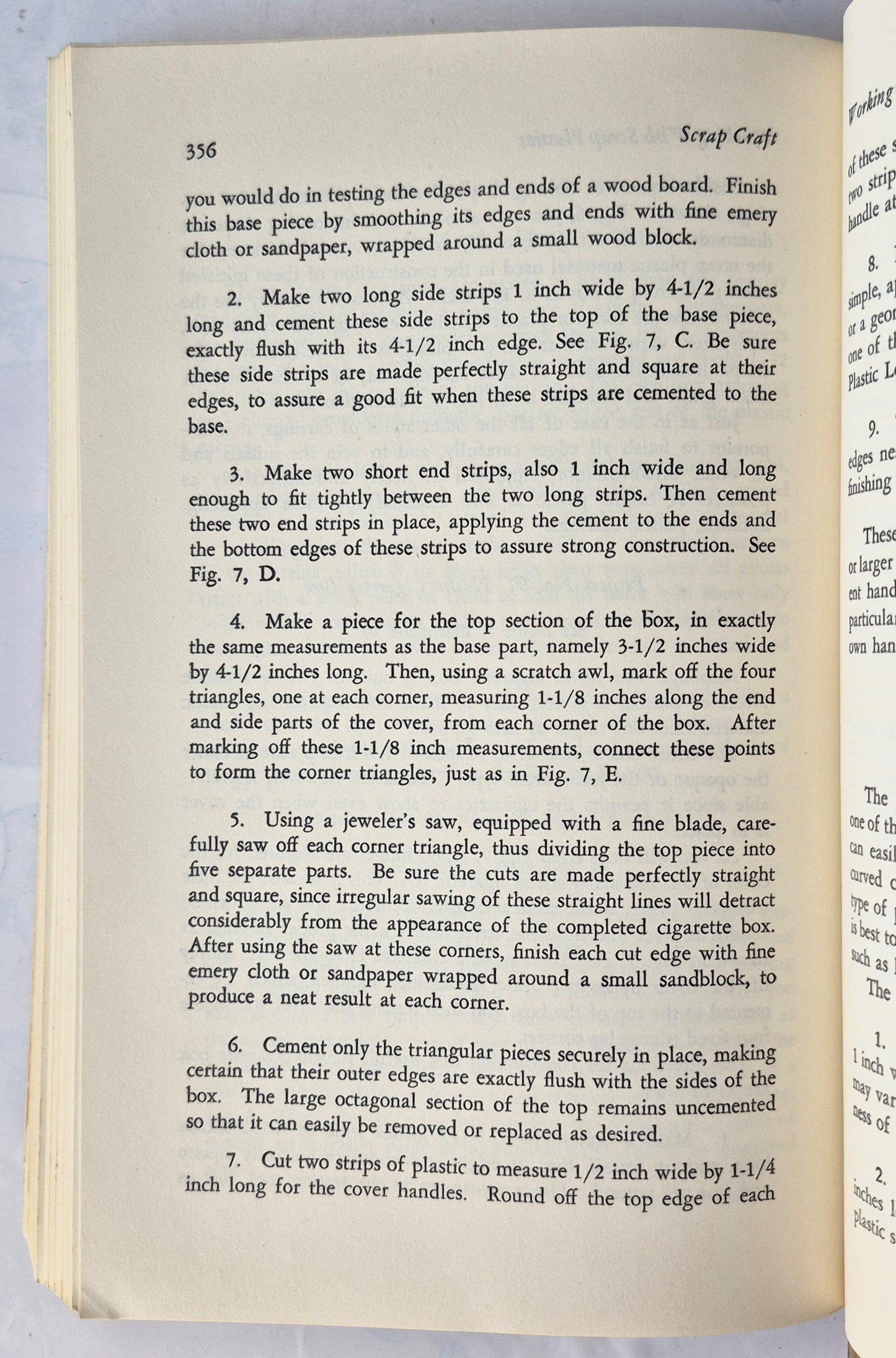 Scrap Craft 105 Projekte von Michael C. Dank (Gut, 1969, Pb., 376 S., Dover)