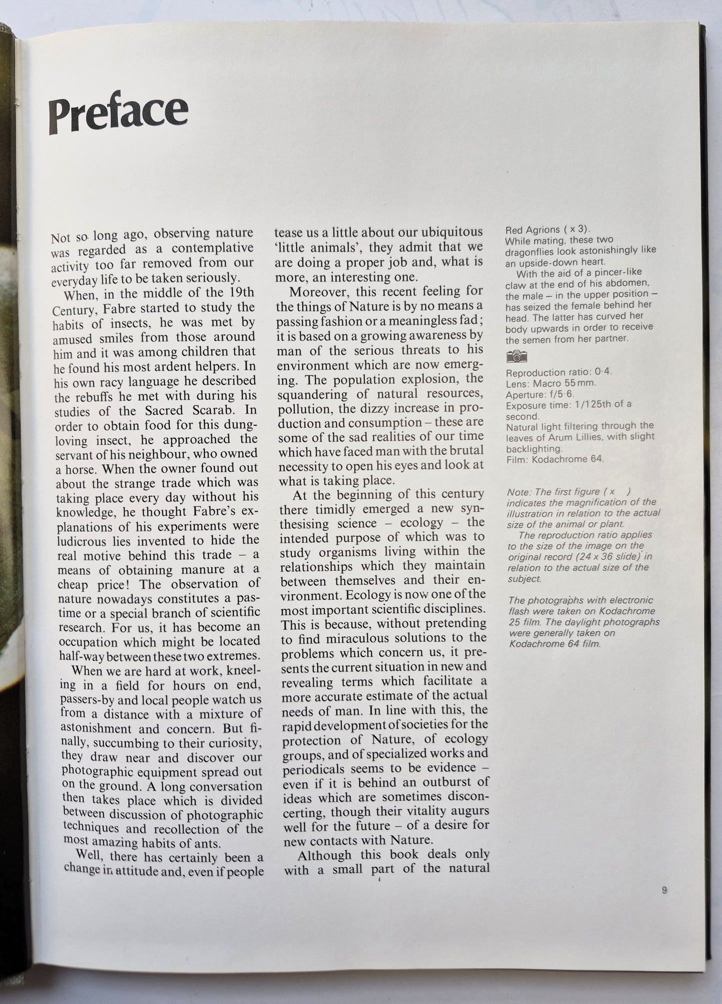 Photographing Nature von Claude Nuridsany; Marie Perennou (Sehr gut, 1975, HC, 157 S., Kaye & Ward)