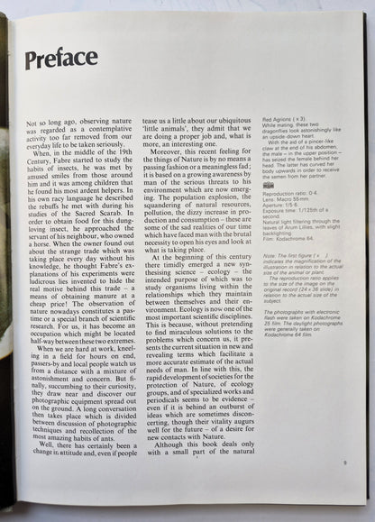 Photographing Nature von Claude Nuridsany; Marie Perennou (Sehr gut, 1975, HC, 157 S., Kaye & Ward)