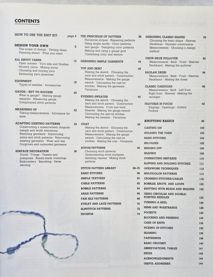 The Knit Kit von Sandy Carr; Josie May; Eleanor Van Zandt (Sehr gut, 1985, Villard Books)