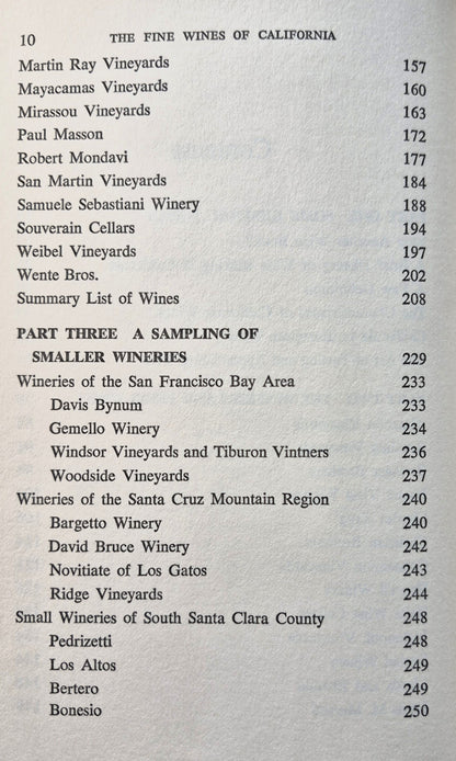 The Fine Wines of California by Hurst Hannum; Robert S. Blumberg (Gut, 1971, geb., 311 S., Doubleday & Co.)