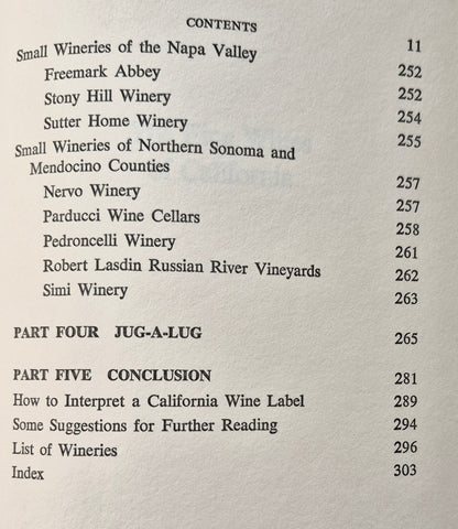 The Fine Wines of California by Hurst Hannum; Robert S. Blumberg (Gut, 1971, geb., 311 S., Doubleday & Co.)