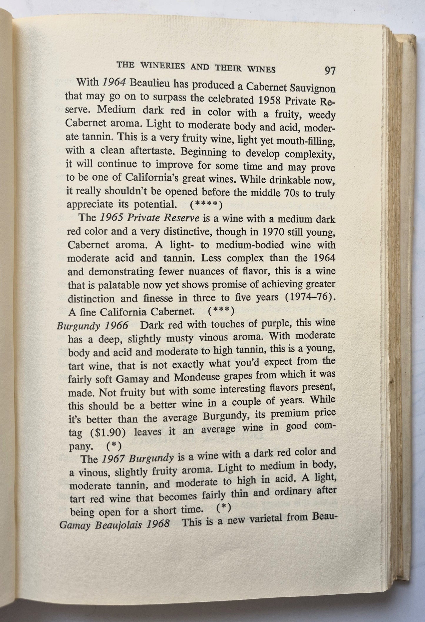 The Fine Wines of California by Hurst Hannum; Robert S. Blumberg (Gut, 1971, geb., 311 S., Doubleday & Co.)