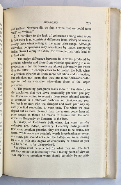The Fine Wines of California by Hurst Hannum; Robert S. Blumberg (Gut, 1971, geb., 311 S., Doubleday & Co.)