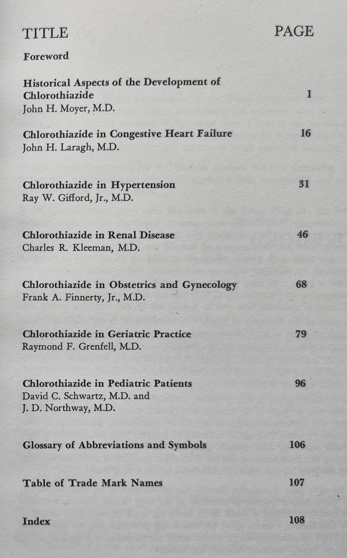 A Decade with Diuril (chlorothiazide) by Charles Lyght (Very good, 1968, HC, 112 pgs, Merck Sharp & Dohme)