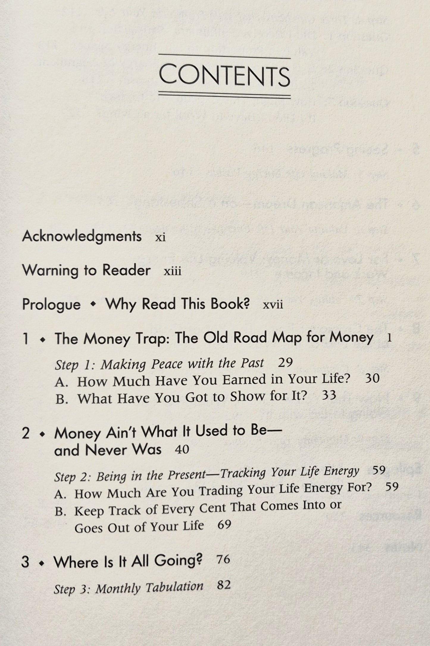 Your Money or Your Life: Transforming Your Relationship with Money and Achieving Financial Independence by Joe Dominguez; Vicki Robin (Sehr gut, 1992, gebunden, 350 S., Viking)
