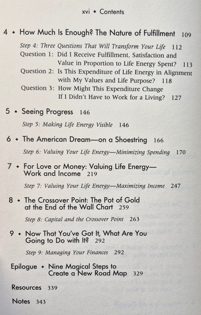 Your Money or Your Life: Transforming Your Relationship with Money and Achieving Financial Independence by Joe Dominguez; Vicki Robin (Sehr gut, 1992, gebunden, 350 S., Viking)