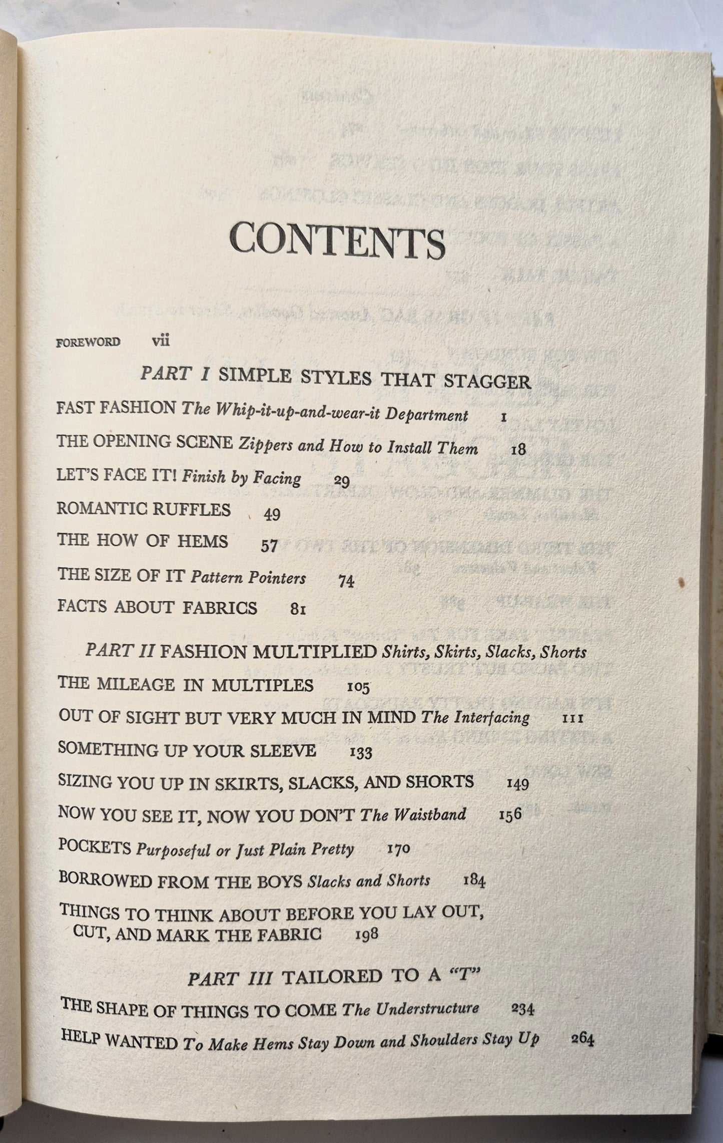 Fashion Sewing for Everyone von Adele P. Margolis (Gut, 1974, HC, 435 S., Doubleday & Co.)
