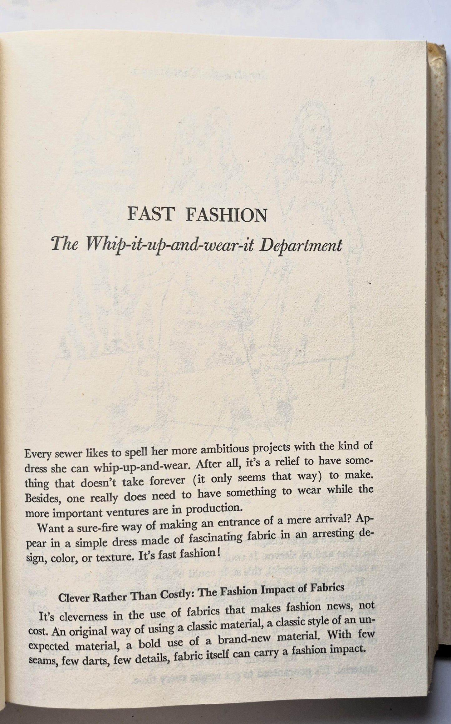 Fashion Sewing for Everyone von Adele P. Margolis (Gut, 1974, HC, 435 S., Doubleday & Co.)