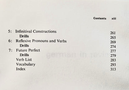 German in Review von Kimberly Sparks; Van Horn Vail (Sehr gut, 1967, gebunden, 317 Seiten, Harcourt Brace Jovanovich)