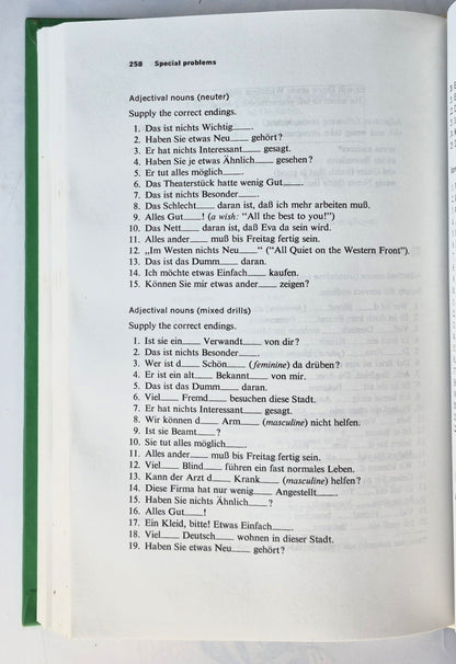 German in Review von Kimberly Sparks; Van Horn Vail (Sehr gut, 1967, gebunden, 317 Seiten, Harcourt Brace Jovanovich)
