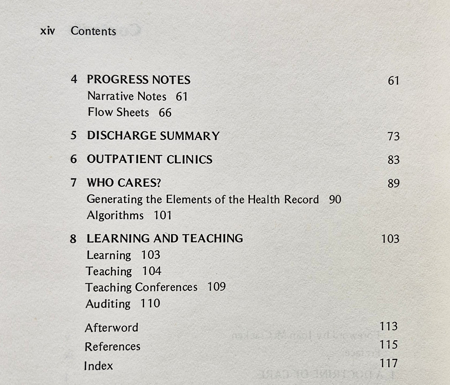 A Syllabus of Problem-Oriented Patient Care by Francis S. Neelon; George J. Ellis (Good, 1976; Pbk, 122 pgs, Little Brown & Co.)