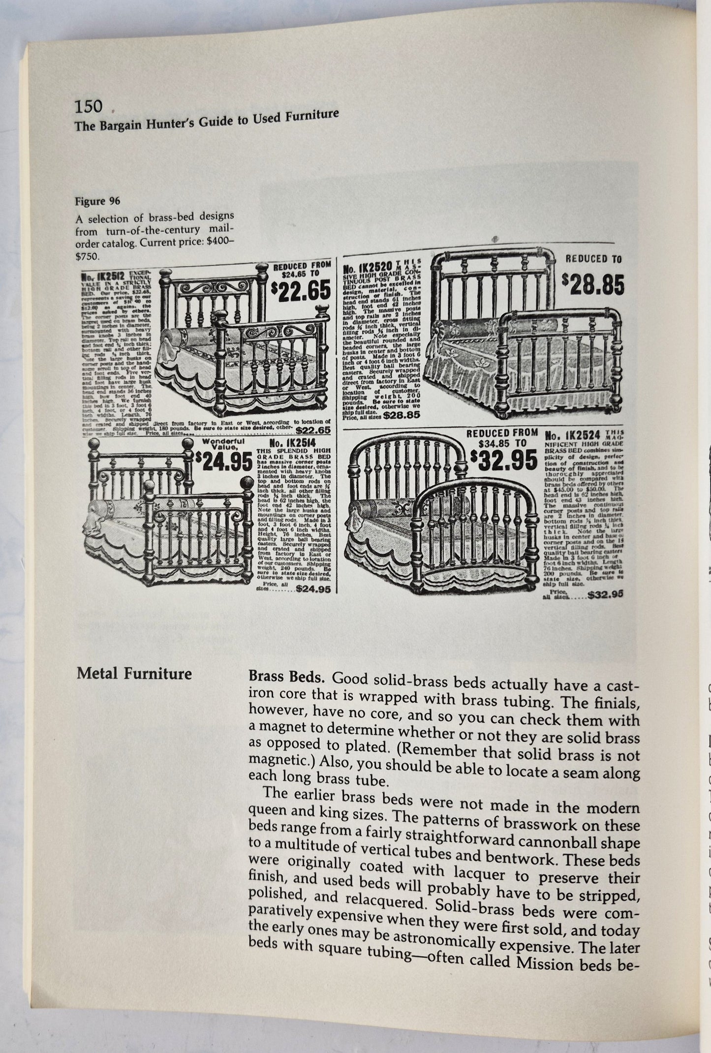 The Bargain Hunters Guide to Used Furniture by Thomas M. Voss (Good, 1980, Pbk, 169 pgs, Dell Publishing)