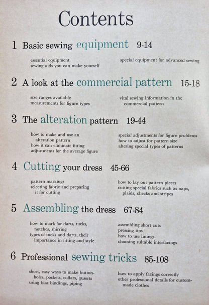 Better Homes & Gardens Sewing Book: Sewing How-To for Home and Family (Very good, 1961, HC, 320 pgs, Meredith)