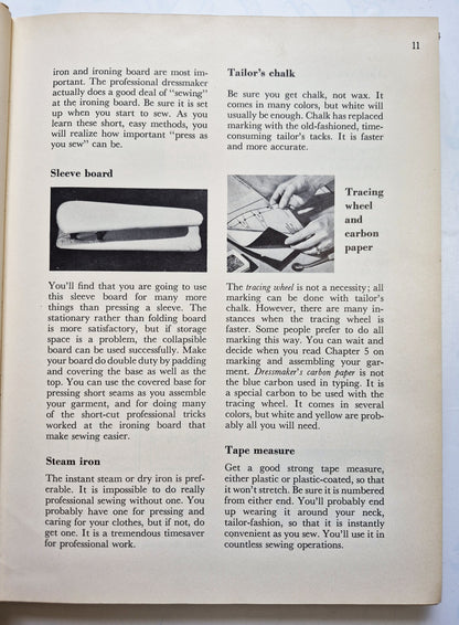 Better Homes & Gardens Sewing Book: Sewing How-To for Home and Family (Very good, 1961, HC, 320 pgs, Meredith)