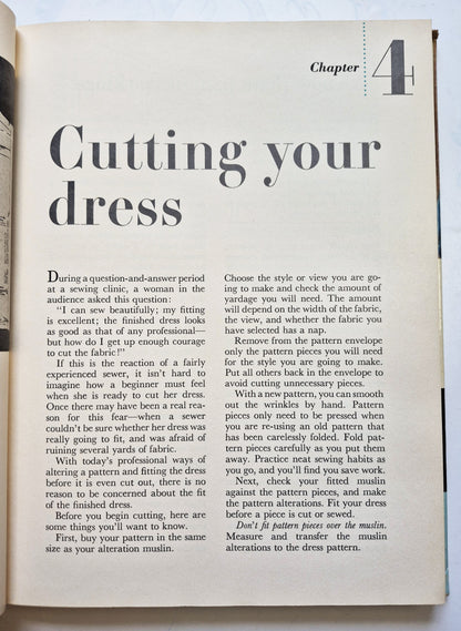 Better Homes & Gardens Sewing Book: Sewing How-To for Home and Family (Very good, 1961, HC, 320 pgs, Meredith)