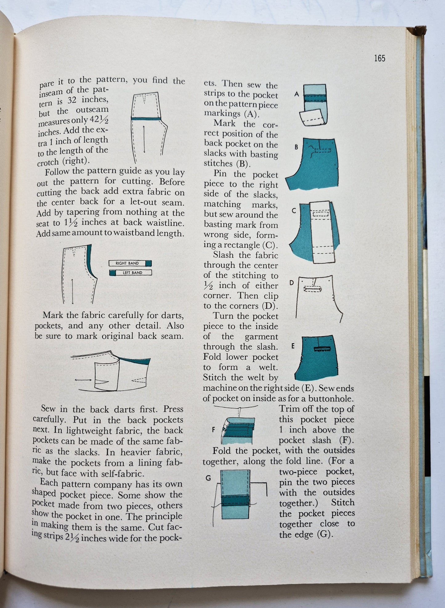 Better Homes & Gardens Sewing Book: Sewing How-To for Home and Family (Very good, 1961, HC, 320 pgs, Meredith)