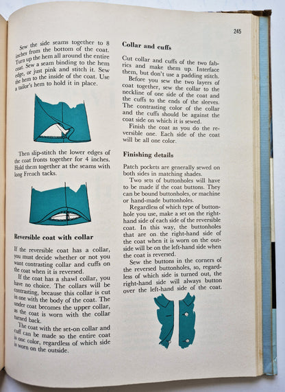 Better Homes & Gardens Sewing Book: Sewing How-To for Home and Family (Very good, 1961, HC, 320 pgs, Meredith)