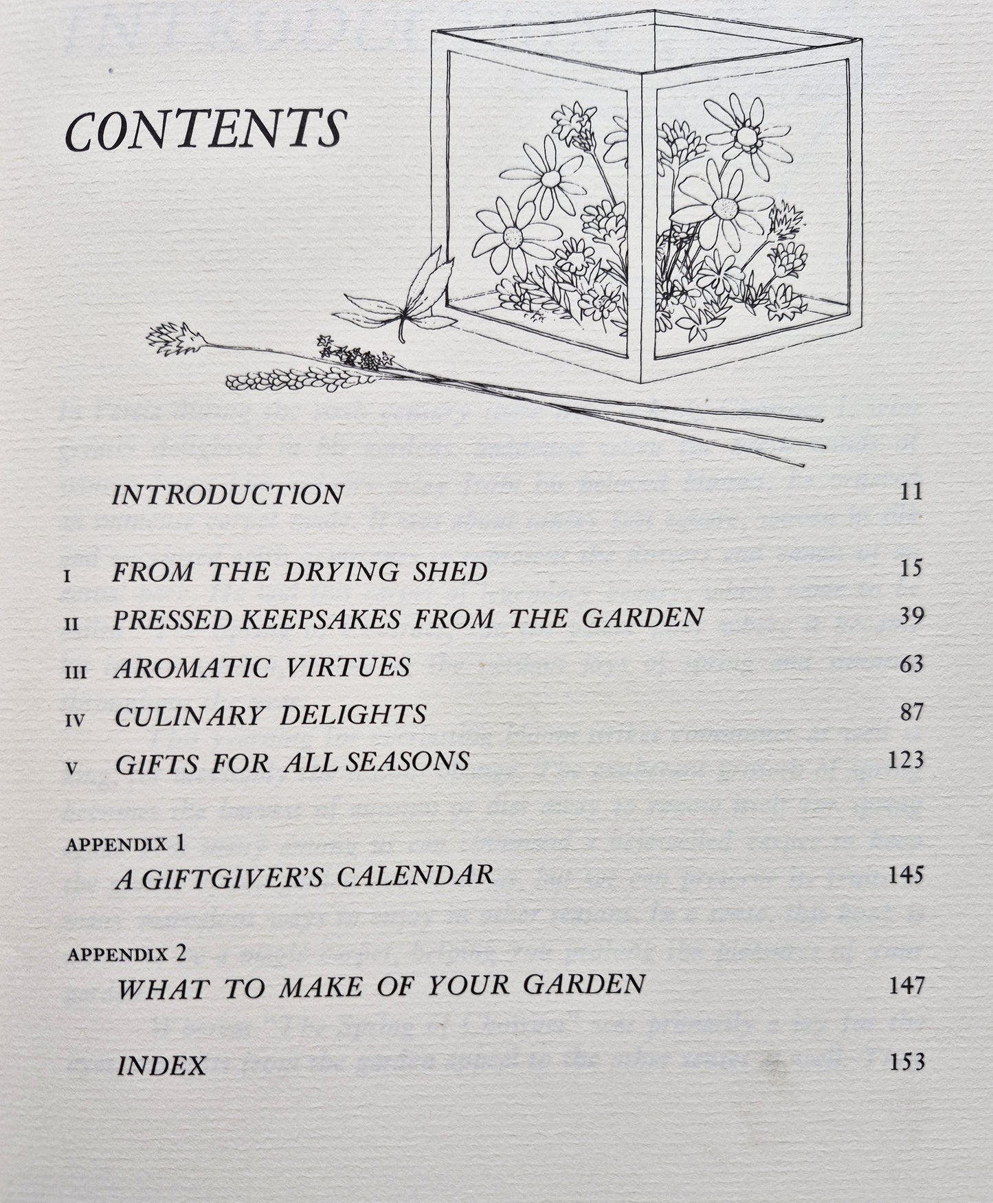 Gifts from Your Garden by Joan Scobey; Norma Myers (Very good, 1975, HC, 160 pgs, Bobbs-Merrill)